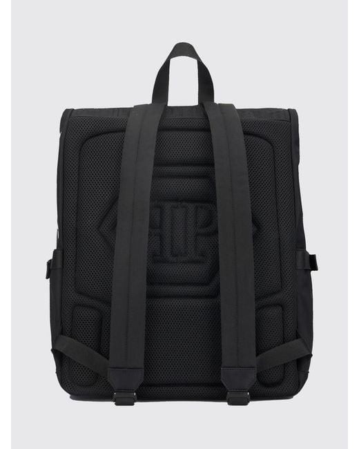 Philipp Plein Black Backpack for men