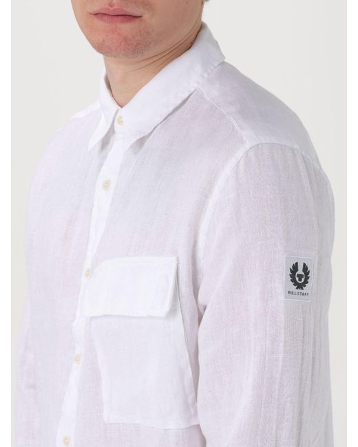 Camicia di Belstaff in White da Uomo