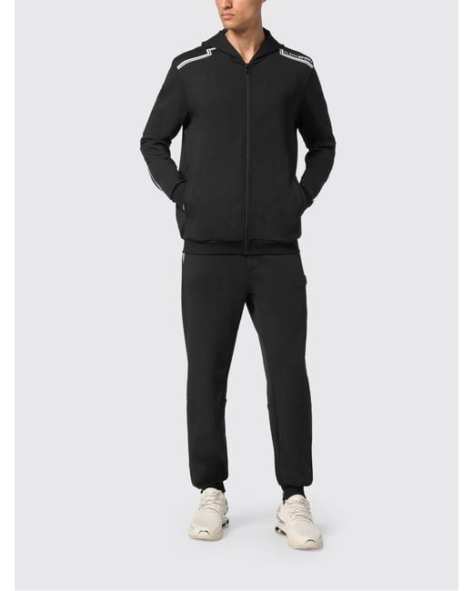 Philipp Plein Gray Zip-Up Hooded Sweatshirt for men