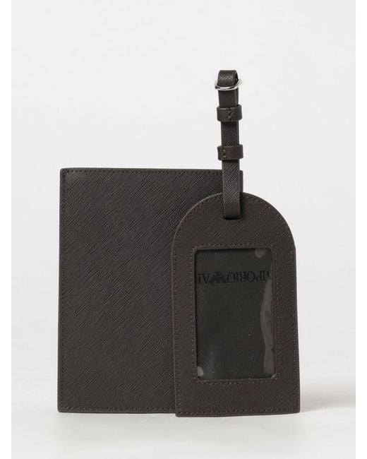 Emporio Armani Black Wallet for men