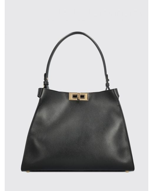 Fendi Black Way Medium Tote Bag