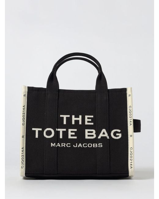 Marc Jacobs Black The Tote Bag Medium Canvas Bag