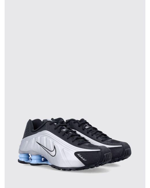 Sneakers Shox R4 di Nike in White da Uomo