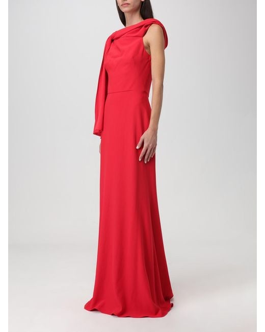 McQueen Red Dress