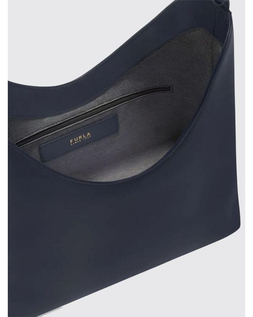 Furla Blue Goccia Shoulder Bag