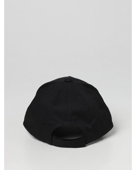 Emporio Armani Black Cotton Hat for men