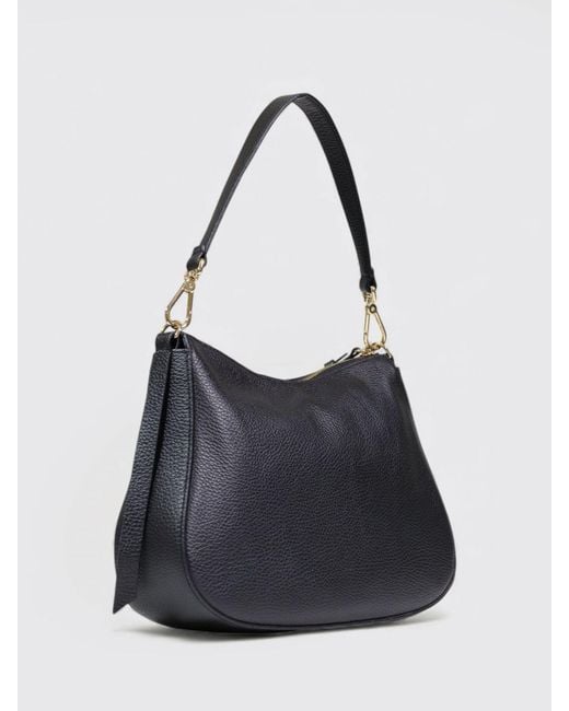 Coccinelle Black Nory Grained Leather Bag