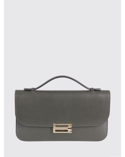 Victoria Beckham Gray Shoulder Bag