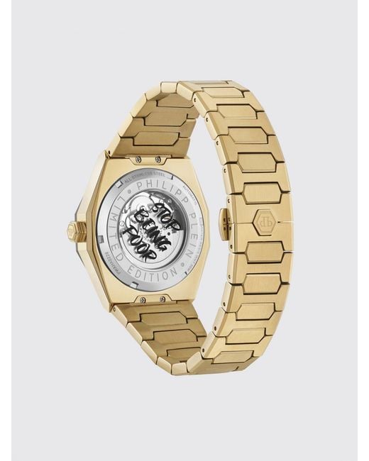 Philipp Plein Metallic Watch for men