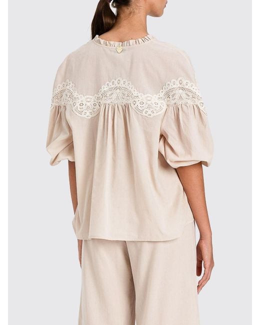 Twinset Natural Cotton Blouse