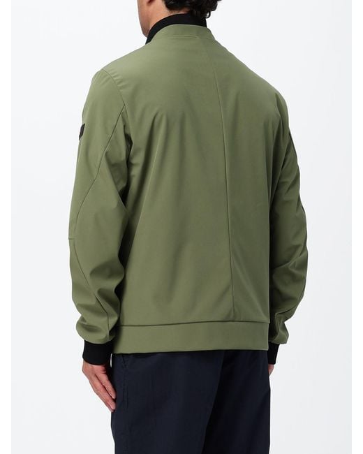 Peuterey Green Bofin Polyester Bomber for men