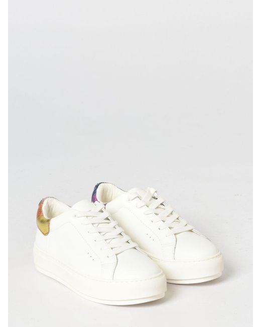 Kurt Geiger Natural Laney Leather Sneakers