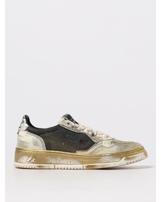 Autry Multicolor Super Vintage Used Leather Sneakers