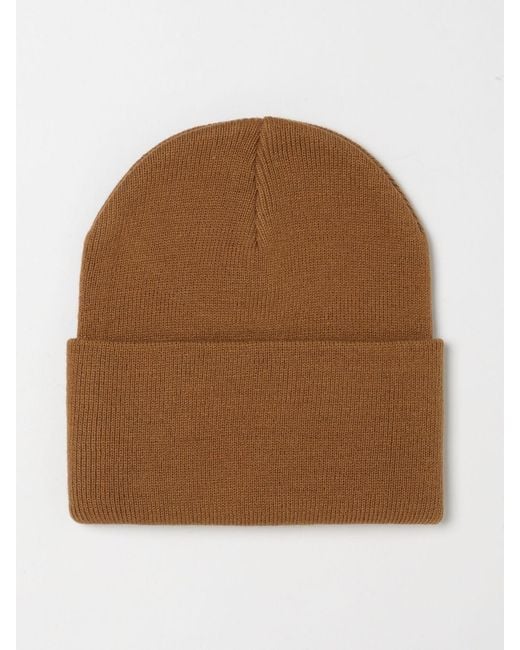 Carhartt Brown Acrylic Watch Ribbed Knit Hat for men
