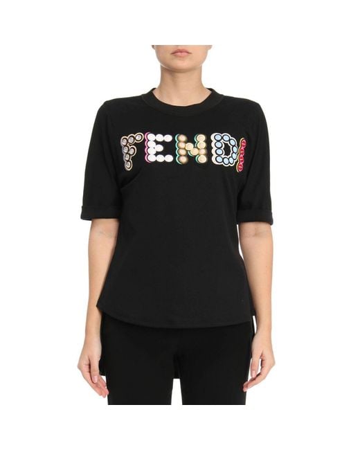 Fendi Black T-shirt Women