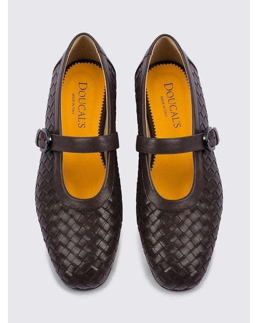 Doucal's White Ballet Flat