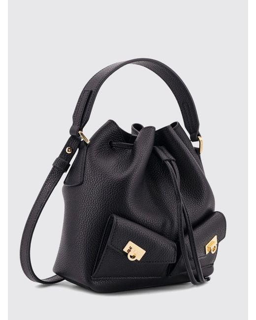 Ferragamo Black Shoulder Bag