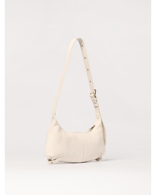 Coccinelle Natural Soft Leather Crossbody Bag