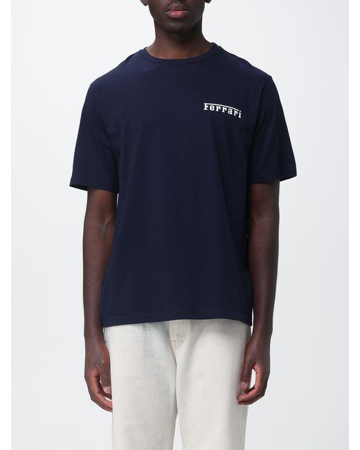 Ferrari Blue T-Shirt for men