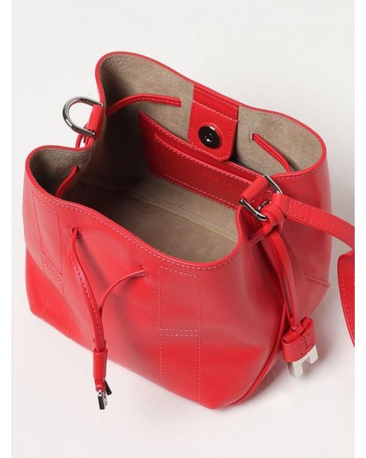 Hogan Red Crossbody Bags