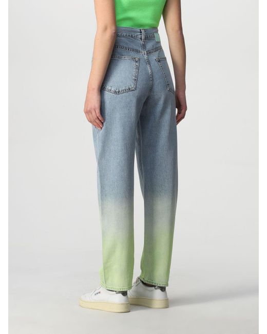 PT01 Jeans In Washed Denim in Blue | Lyst