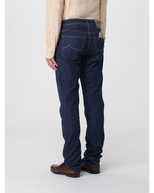 Jacob Cohen Blue Denim Slim Fit Jeans for men