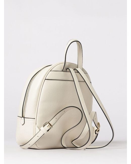 ERMANNO FIRENZE Natural Grained Synthetic Leather Backpack