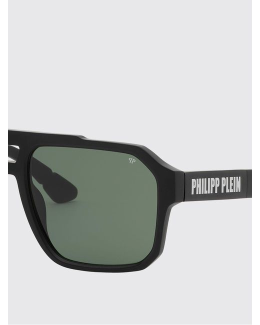 Philipp Plein Gray Sunglasses for men