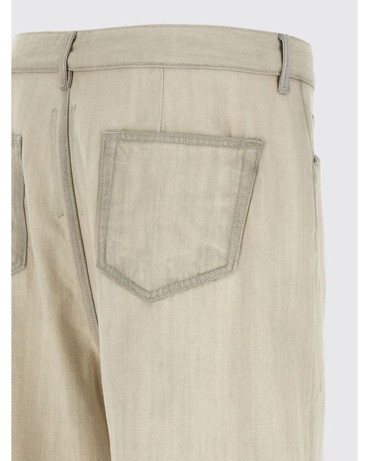 Rick Owens Natural Cotton Denim Jeans for men