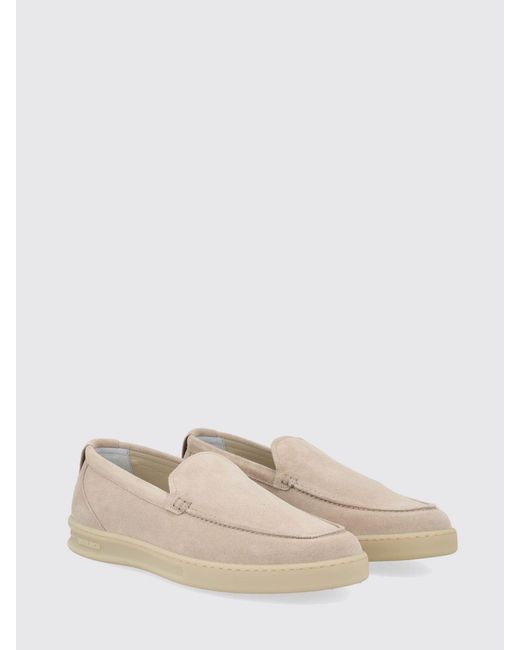 Woolrich Natural Suede Loafers for men