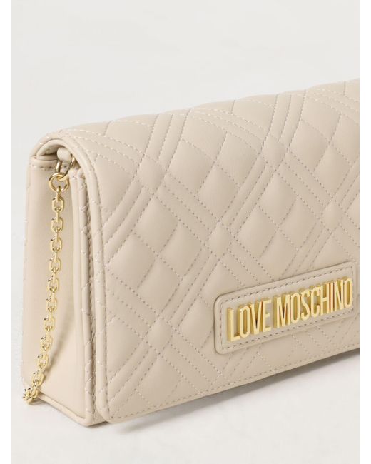 Love Moschino Natural Handtasche