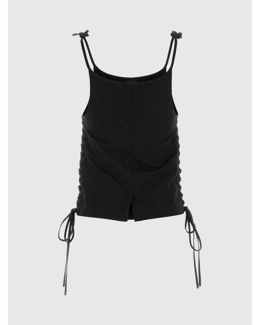 Balenciaga Black Cotton Top