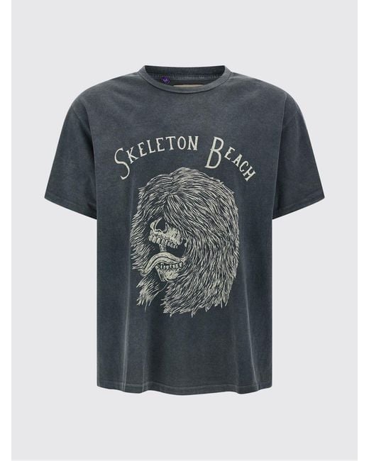 GALLERY DEPT. Gray Relaxed Fit Graphic Print Cotton T-Shirt for men