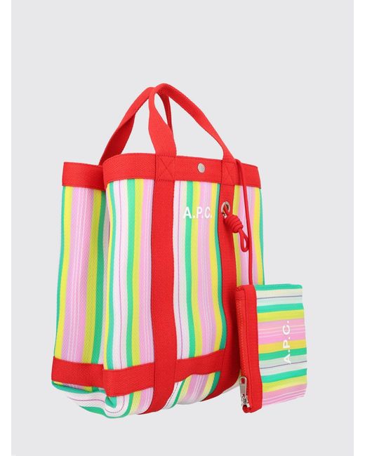 A.P.C. Red Crossbody Bag