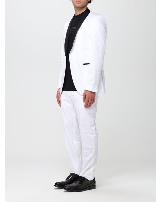 Karl Lagerfeld Anzug in Weiß für Herren | Lyst DE