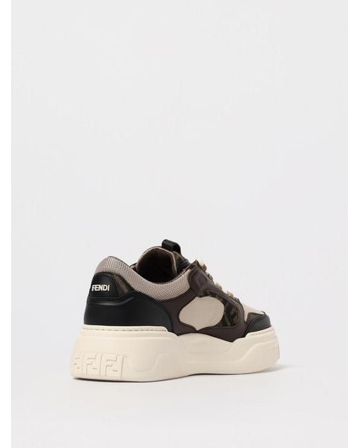 Fendi Natural Sneakers for men
