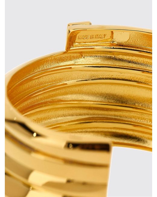 Elisabetta Franchi Yellow Brass Bracelet