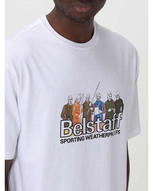 Belstaff White T-shirt for men