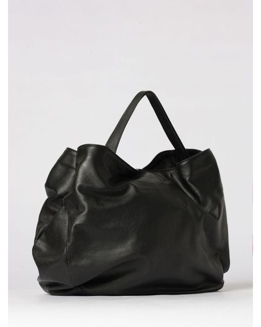 Vic Matié Black Vic Mati&Eacute Leather Bag