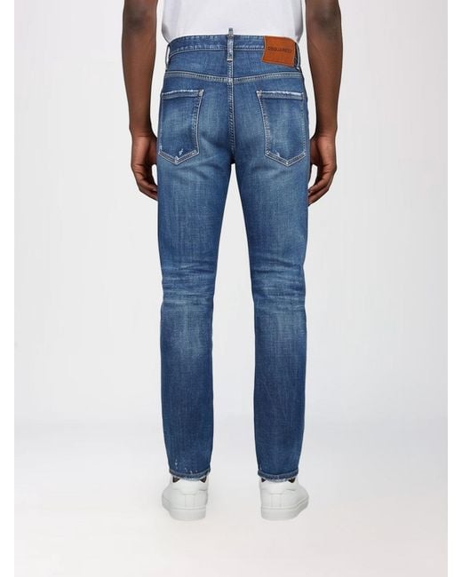 DSquared² Blue Pants for men