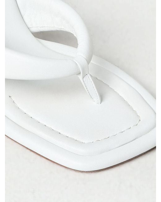 Sportmax White Sandalen mit absatz