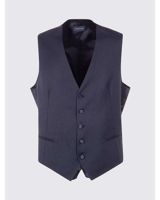 Chaleco Hombre Tagliatore de hombre de color Blue