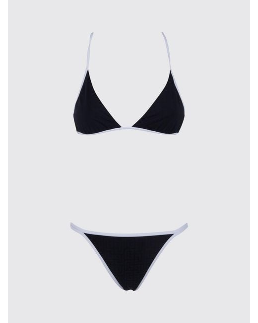 Bañador Mujer Balmain de color Black