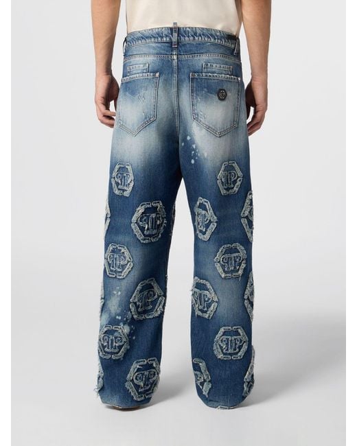 Philipp Plein Blue Jeans for men