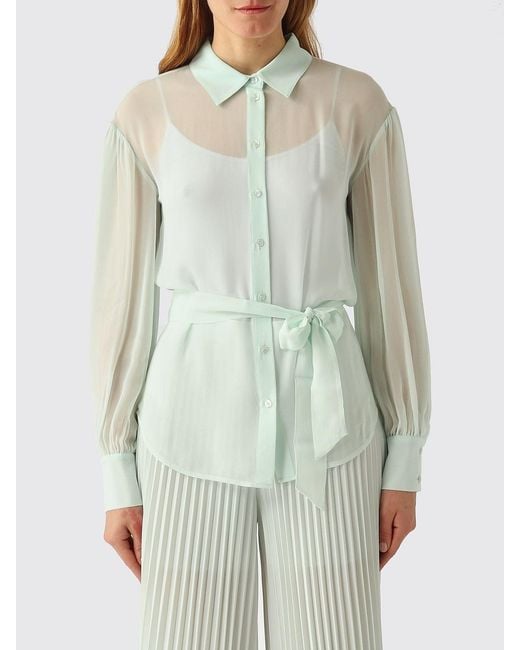 Twinset Green Viscose Shirt