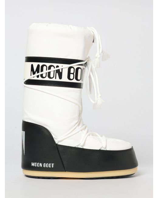Moon Boot White Icon for men