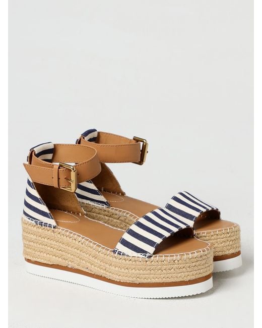 See By Chloé Metallic Wedge Shoes See By Chloé