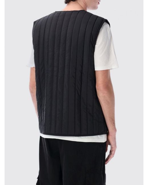 Rains Blue Banja Liner Quilted Vest for men