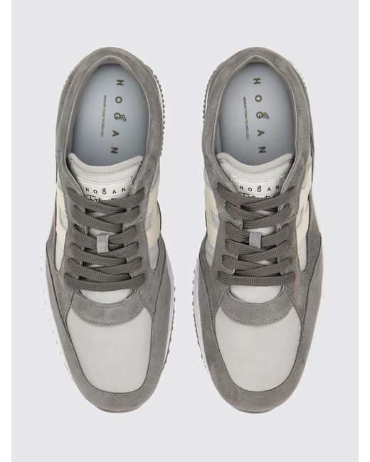Hogan White Interactive Sneakers for men