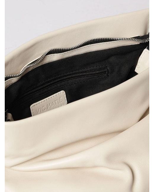 Vic Matié Natural Vic MatiÉ Leather Bag